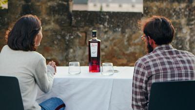 Tasting experience and cocktail mixing amid blackthorn bushes